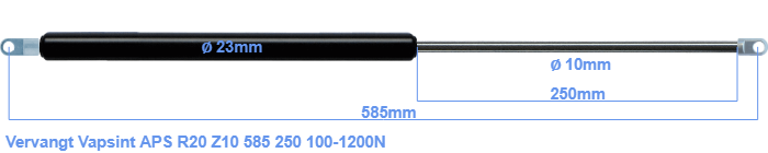 Vapsint APS R20 Z10 585 250